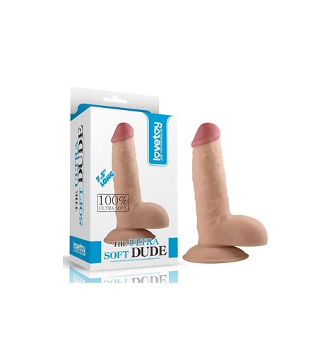 Ultra Soft Dude Dildo En Forma De Pene Cm Oferta Consoladores