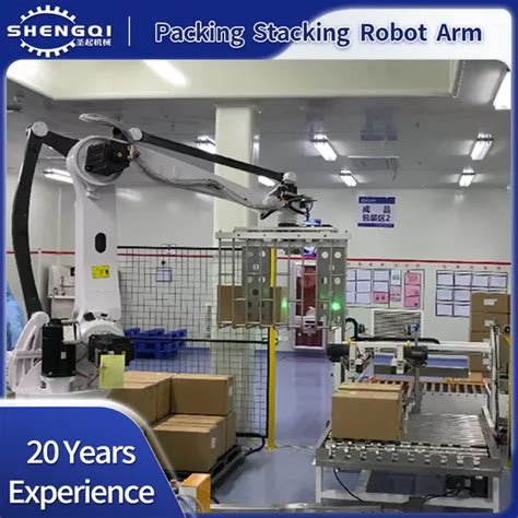 Industrial Pallet Robot Axis Kg Loading Automatic Palletizing