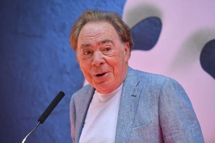 Lord Sir Andrew Lloyd Webber Speaks Editorial Stock Photo Stock Image