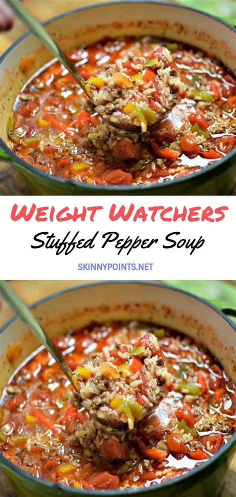 20 Best Weight Watchers Soup Recipes With Smartpoints Easy Ww Freestyle Recipe Weight