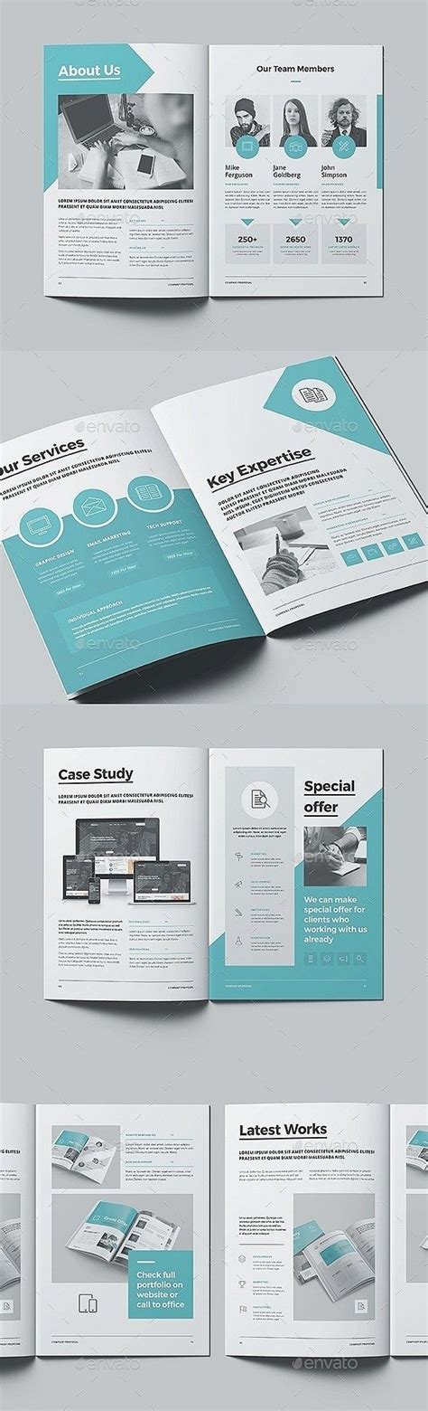 Indesign Business Proposal Templates With Images In Fresh Business