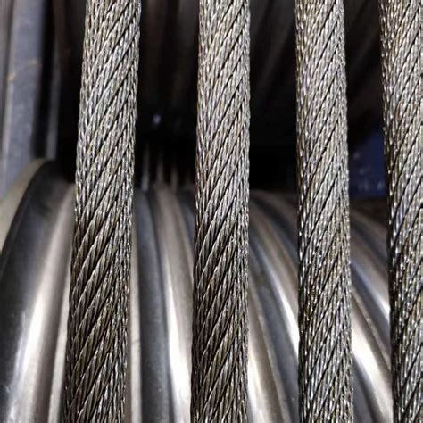 Anti Twist Galvanized Steel Wire Rope For Crane Steel Wire Rope And