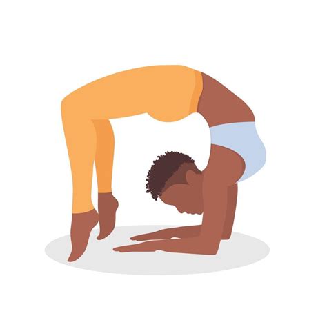 femme afro américaine pratiquant le yoga dans la variation de pose de