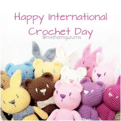 Happy International Crochet Day Feliz día internacional del crochet