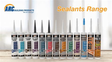 Arc Sealants Range Arc Building Products