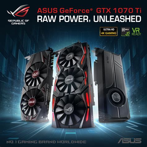 Asus Announces Geforce Gtx Ti Series Gaming Graphics Cards The