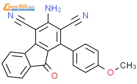 133149 39 0 9H Fluorene 2 4 Dicarbonitrile 3 Amino 1 4 Methoxyphenyl