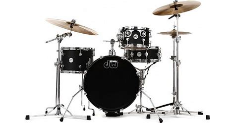 Jual Dw Design Mini Pro 18 4pc Drum Kit Black Satin