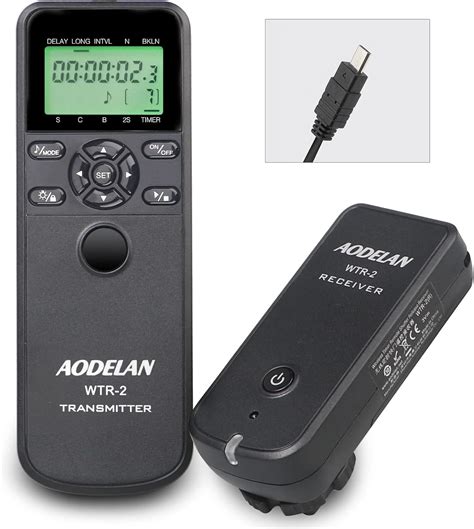 Amazon Aodelan Wireless Shutter Remote Control Timer Remote