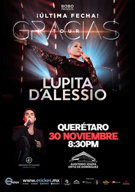 LUPITA D ALESSIO GRACIAS TOUR ÚLTIMA FECHA Auditorio Josefa Ortiz