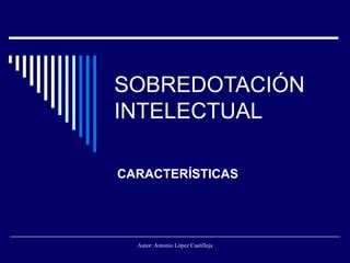 Sobredotación intelectual PPT