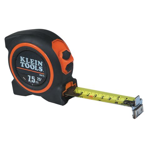 Tape Measure 7.5 m Magnetic Double Hook - 86675 | Klein Tools - For ...