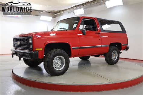 1984 Chevrolet Blazer Worldwide Vintage Autos