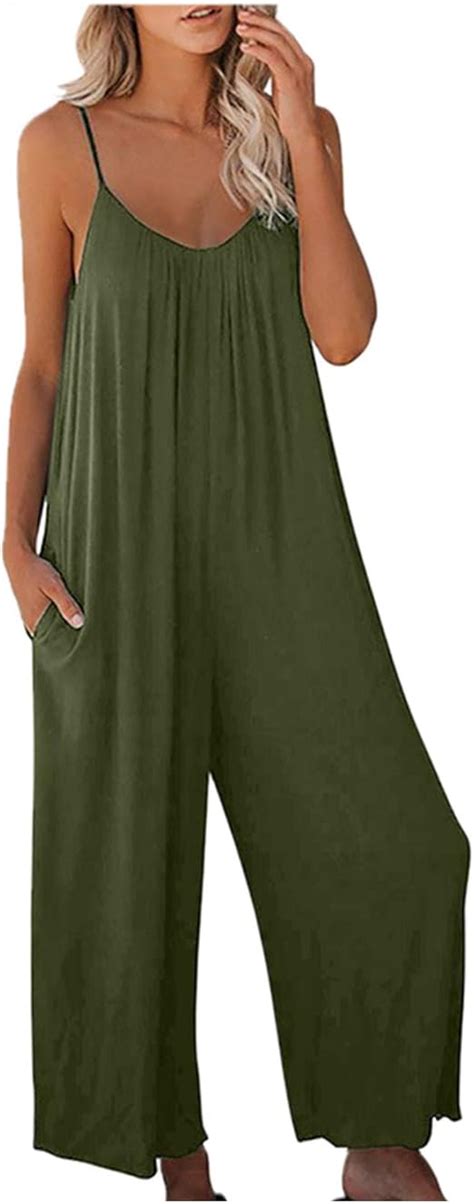 Elegant Sommer Overall Off Shoulder Pure Color Pocket Casual Frauen