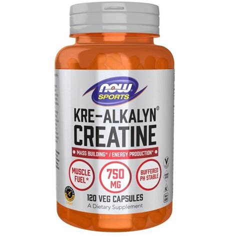 Now Foods Kre Alkalyn Creatine Capsules Sales Offers