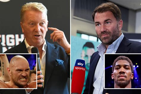 Frank Warren Slams Promoter Rival Eddie Hearn And Blames His Motormouth On Tyson Fury And