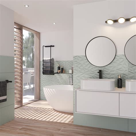 Piastrelle Bagno Verde Chiaro 15 Idee Moderne E Classiche Leroy Merlin