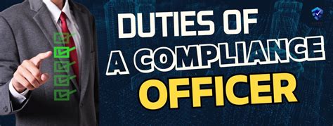 Duties Of A Compliance Officer