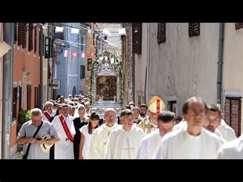 Misno Slavlje I Procesija Povodom Svetkovine Male Gospe U Skradinu