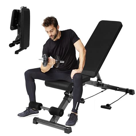 Buy Weanas Adjustable Weight Bench Utility Foldable Sit Up Bench