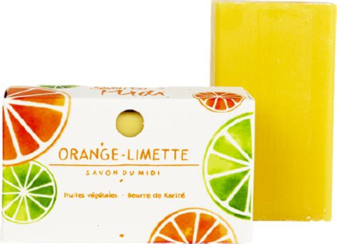 Savon Du Midi Savon De Karit Orange Citron Vert G Boutique En