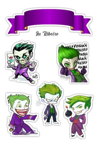 Topo Topper De Bolo Personalizado Coringa Parcelamento Sem Juros