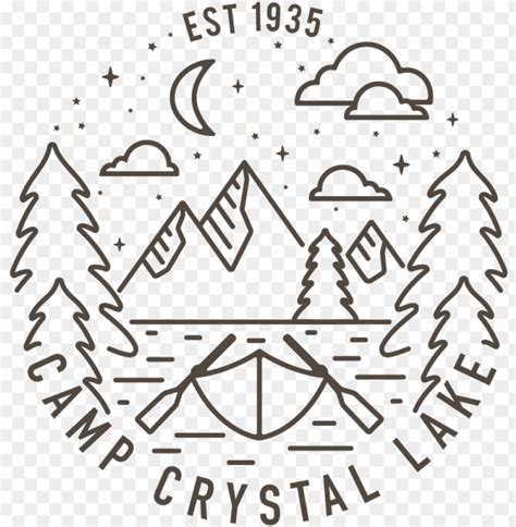 camp crystal lake - camp crystal lake sv PNG image with transparent background | TOPpng