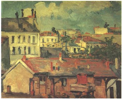 The Roofs Paul Cezanne Totally History