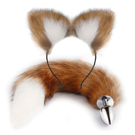 Tap N Anal De Cola De Zorro Con Horquilla De Juguete Tap N Anal De Metal Juguetes Sexuales De