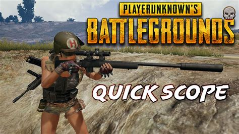 Pubg Quick Scope One Kill One Win Pubg Duo Gameplay Youtube