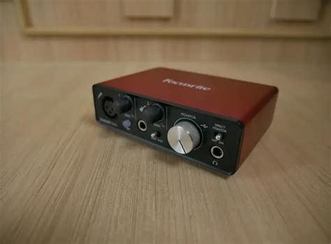 2nd Audio Focusrite Scarlett Solo Gen2 Audio Interface