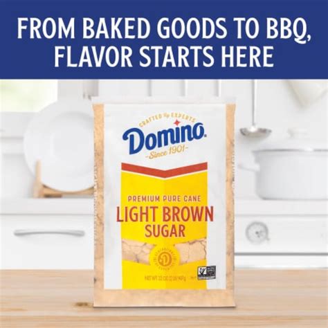 Domino Premium Pure Cane Light Brown Sugar 2 Lb 2 Lb Frys Food Stores