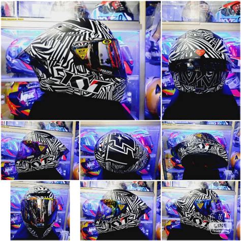 Jual Helm KYT TT Course Espargaro Winter Test Replica Paket Ganteng