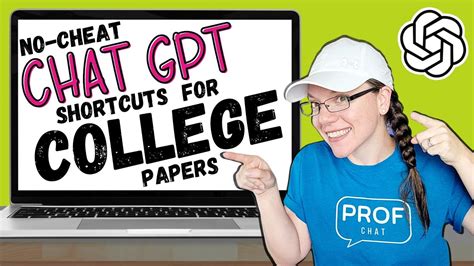 How To Use Chat Gpt In College Not Be Cheating Ai Writing