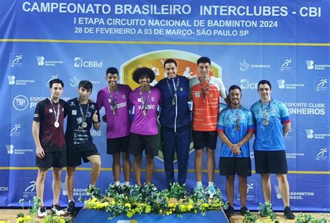 Not Cia Atletas De Badminton Da Udesc Alto Vale S O Medalhistas No