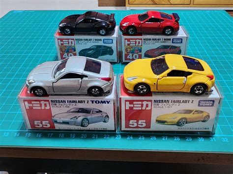 Tomica No 55 Nissan Fairlady Z No 40 Nissan Fairlady Z Nismo 4 Pieces