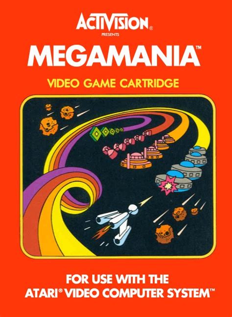 Megamania Boxarts For Atari 2600 The Video Games Museum