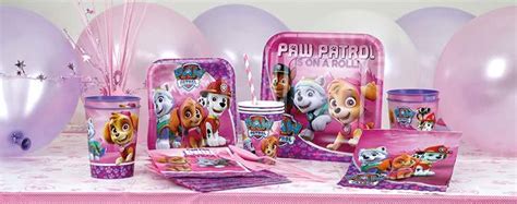 Paw Patrol Pink Party Supplies Partyrama