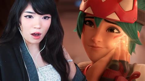 Emiru Reacts To Overwatch 2 Animated Short Kiriko YouTube