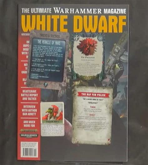 40k Inquisitor Rules And More Nov White Dwarf 2019