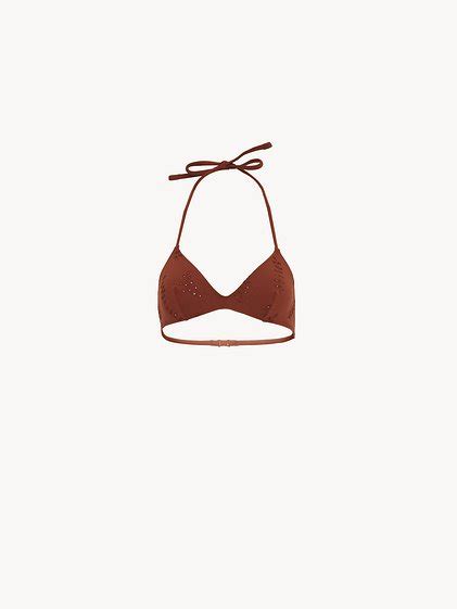 Chlo Chlo X Eres Papuasia Triangle Bikini Top Chlo Dz