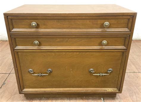 Lot Mid Century Traditional Lateral Filing Cabinet