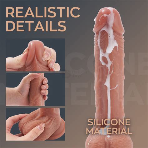 Wireless Realistic Thrusting Vibrating Dildo Delight Toys