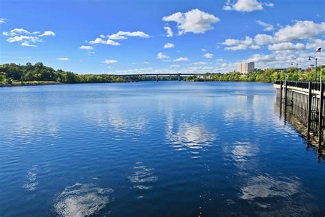 Penobscot River Bangor ME View Of The Penobscot River Fr Flickr