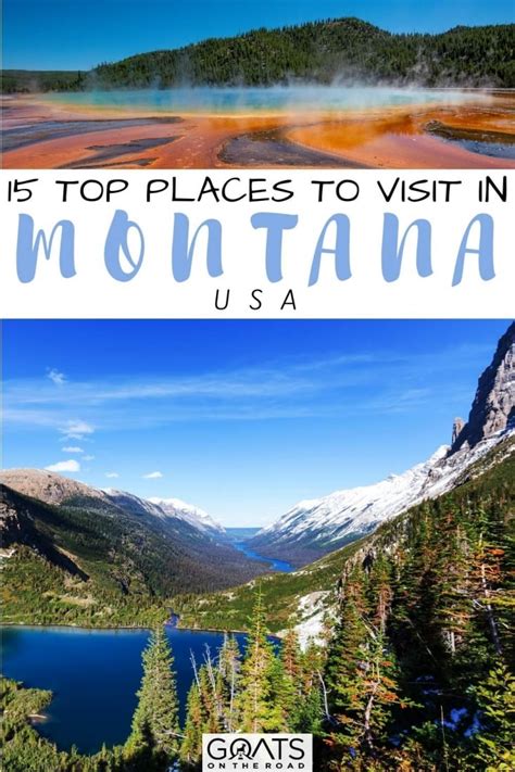 15 Best Places To Visit In Montana In 2023 Goats On The Road