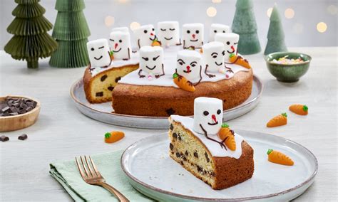 Schneemann Kuchen Rezept Dr Oetker