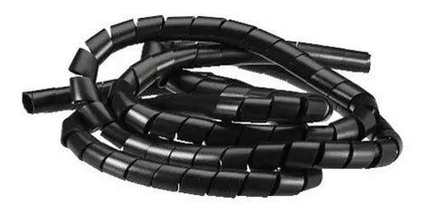 Organizador De Cables Espiral 19mm De 2 Mts Negro Schneider MercadoLibre