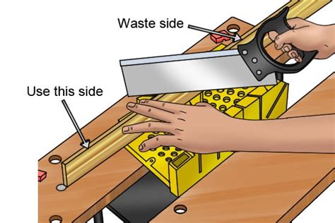 How To Use A Mitre Box To Cut Skirting Wonkee Donkee Tools