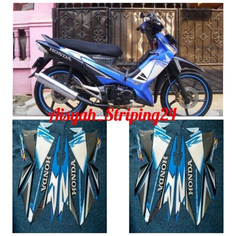 Jual Stiker Striping Lis Body Motor Honda Supra X R Shopee