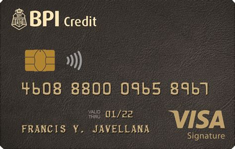 Bpi Introduces Visa Signature The Credit Card Designed For Affluent